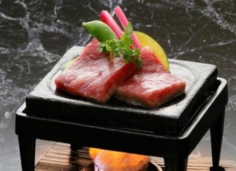松阪牛のステーキ